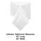 Hoffmaster 82" x 82" Greek Embossed White Paper Tablecloth 25 PK 210086 - alternate 2